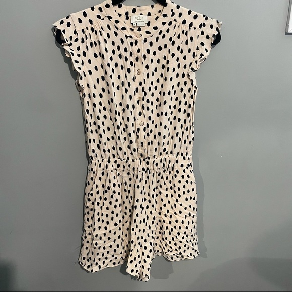 Kate spade leopard Romper size 4 Shell - Picture 4 of 7